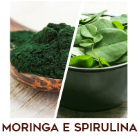 Alga Spirulina e Moringa