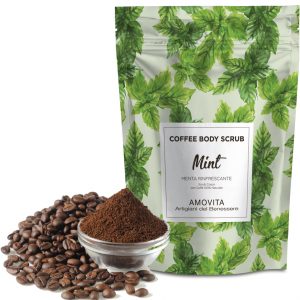 coffee body scrub menta